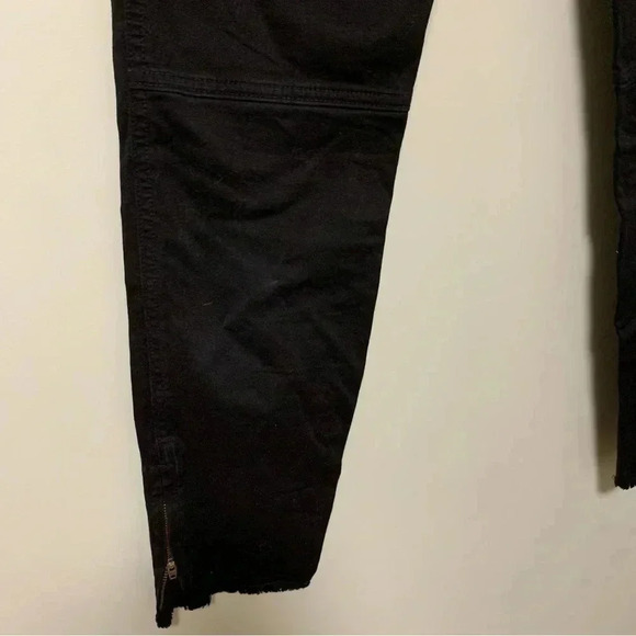 Vince black pants zip details  ankle - Picture 7 of 11